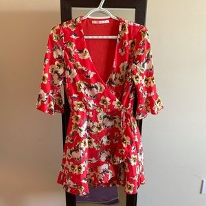 Zara floral romper. Size small.